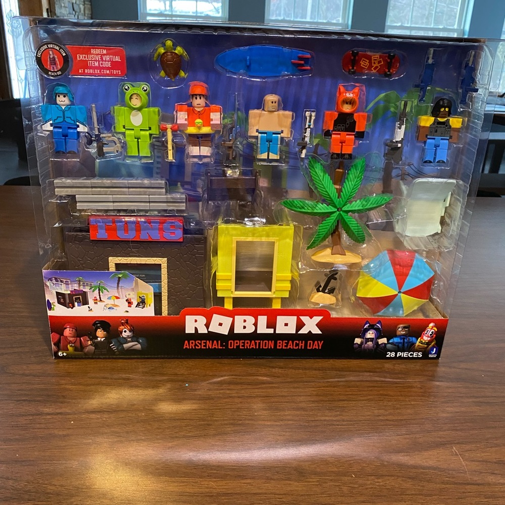 Roblox arsenal operation beach day brand new in box